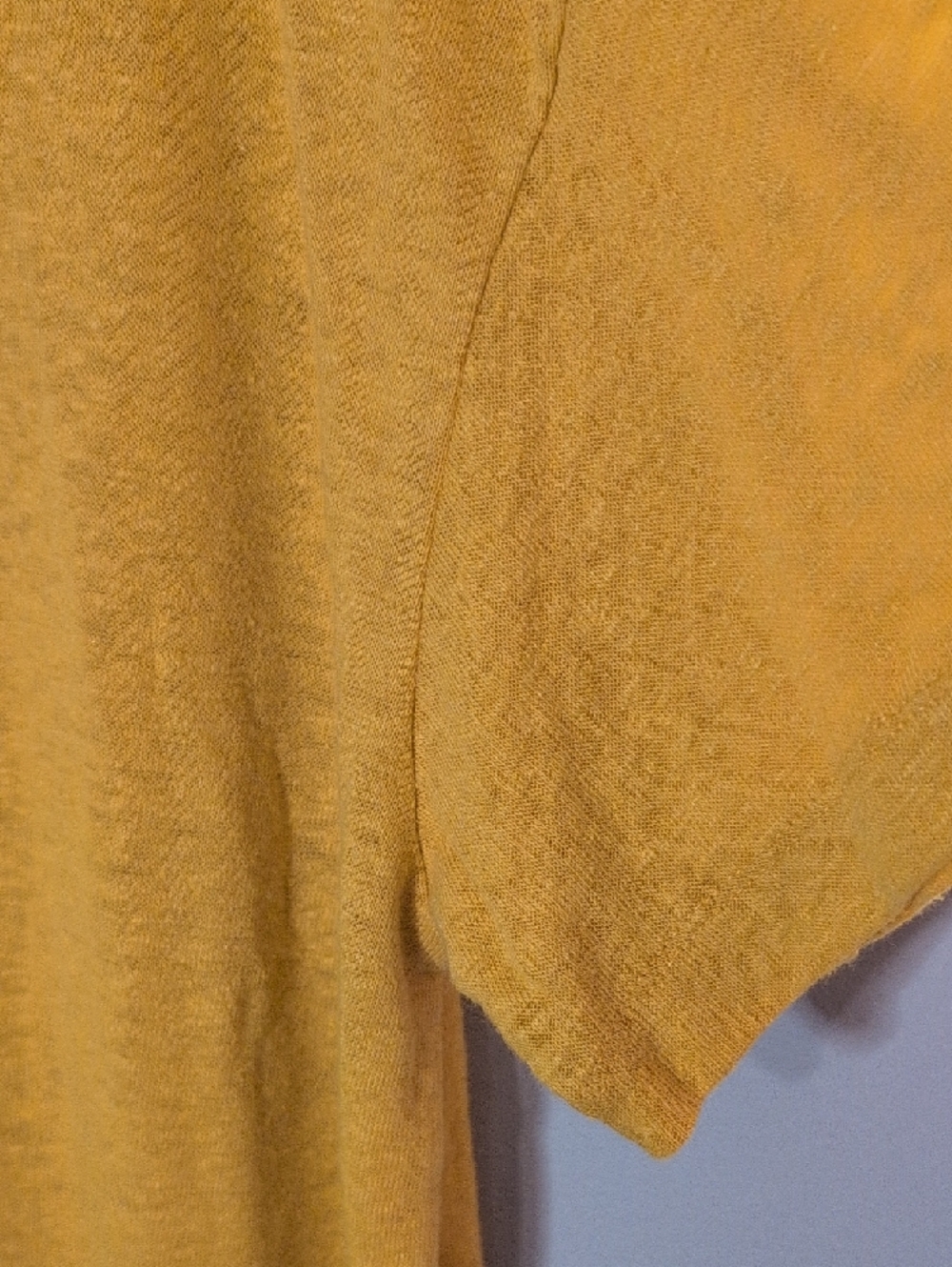 aerie Yellow Men's Short Sleeve Crew Tee - Picture 3 of 5